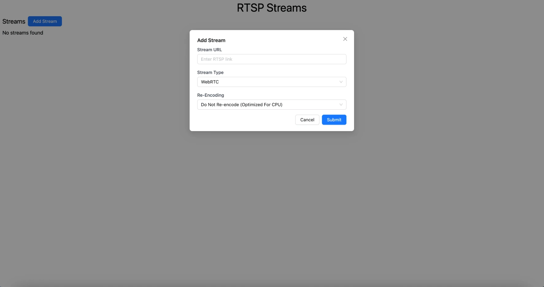 RTSP to WebRTC and HLS Streaming